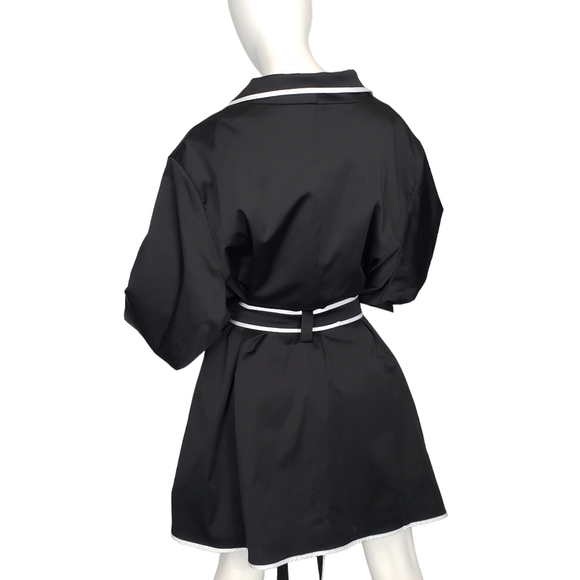 M.I.B Making It Big Water Resistant Belted Jacket Plus Size 4x - Picture 6 of 12